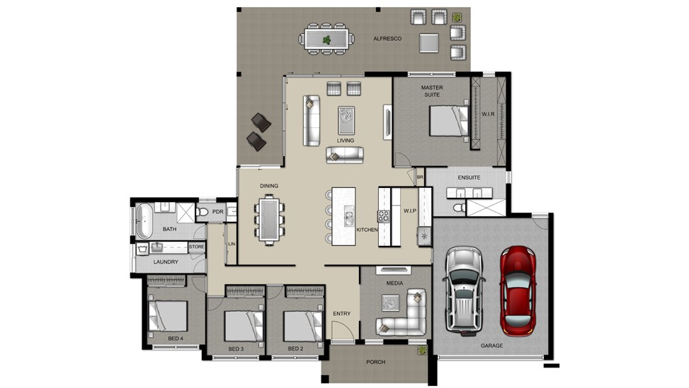 Alyssa Floor Plan Design
