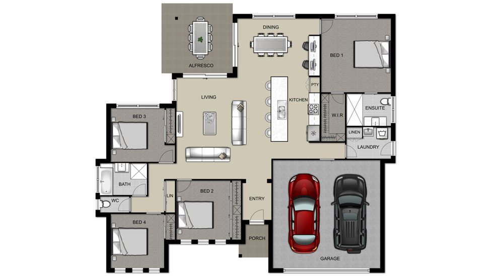 Avoca Floor Plan Design
