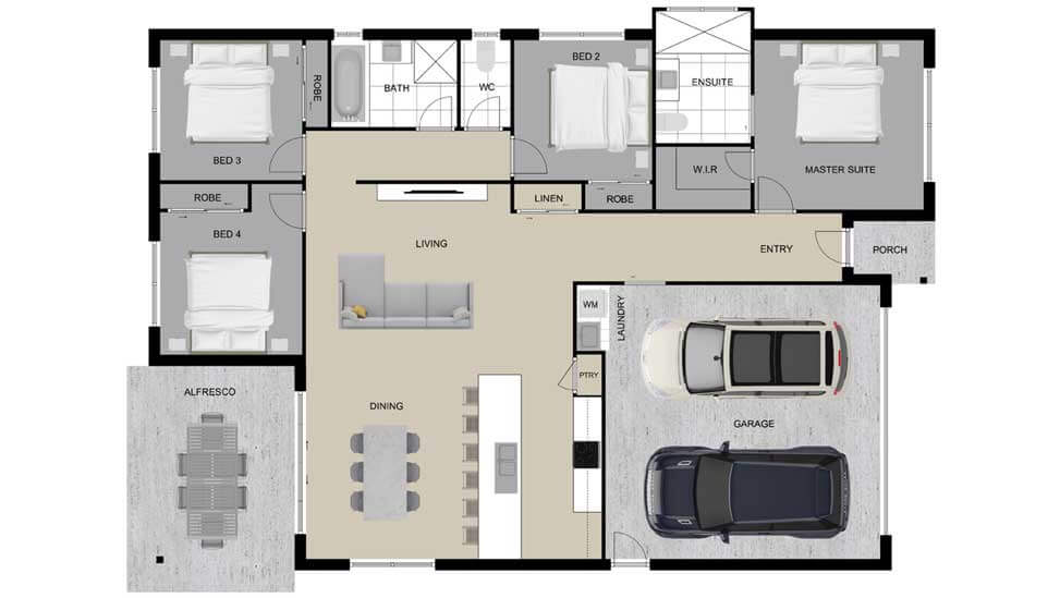 Ashley Floor Plan Design