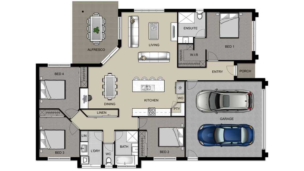 Araluen Floor Plan Design