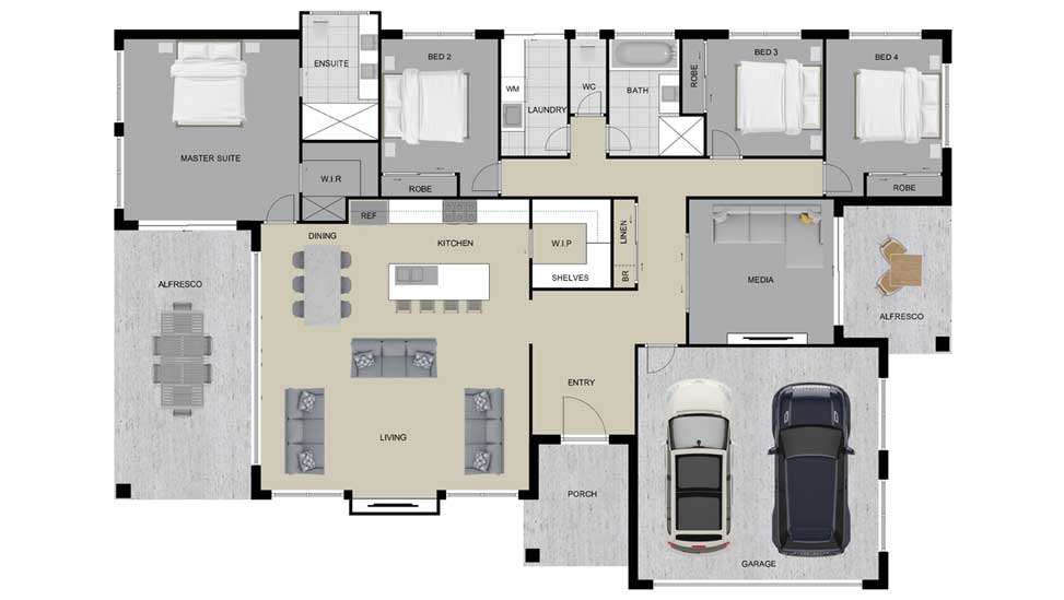 Arabella Floor Plan Design