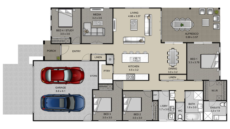 Ashby Floor Plan Design