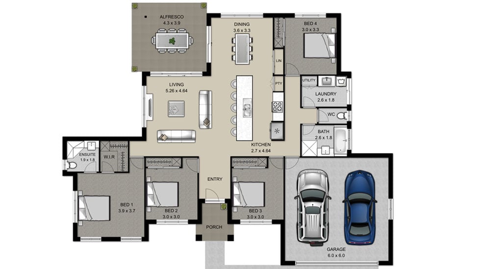 Allora Floor Plan Design