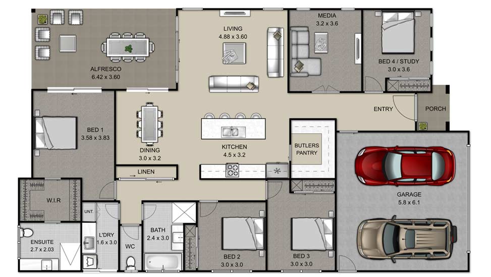 Aria Floor Plan Design